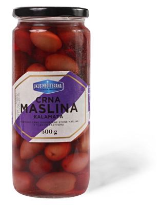 Maslina kalamata Ukus Mediterana 500g