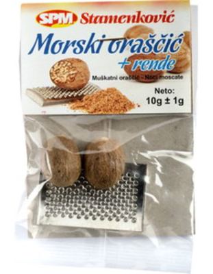 ZAČIN MUSKATNI ORAH +RENDE SPM 10G