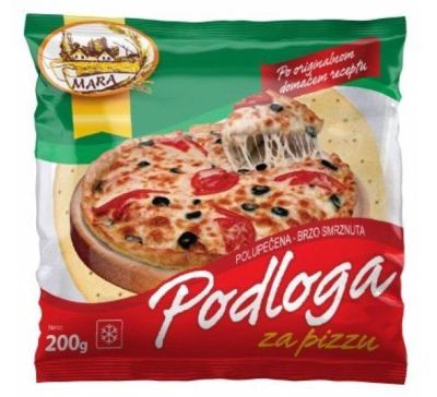 SMRZNUTA PODLOGA ZA PIZZU MARA 200G