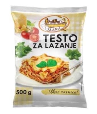 LAZANJE SA JAJIMA 500G "MARA"