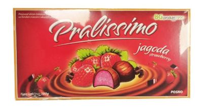 PRALINE JAGODA 180g BG PRODUKT