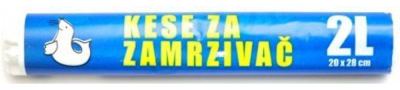 KESE ZA ZAMRZIVAČ 2L 20X28CM FOKA