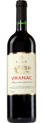 VINO CRVENO VRANAC ČOKA 0,75L