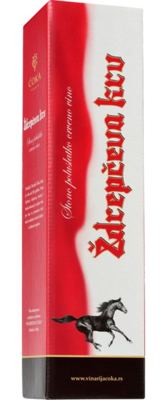 *ŽDREPČEVA KRV GIFT 11% ČOKA 0.75L POLUSLATKO -6/1-