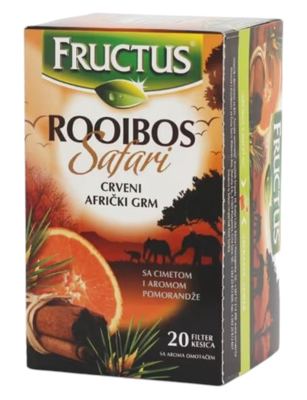 ČAJ ROOIBOSS SAFARI 30GR FRUCTUS