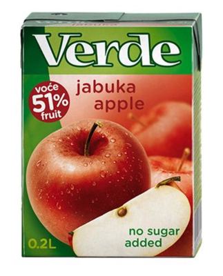 SOK VERDE 0.20L JABUKA NEKTAR -27/1