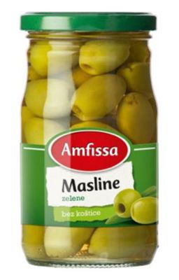 Masline Zelene Sa Košticom Foodland 310 g