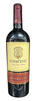 *KOVAČEVIĆ AURELIUS CUVEE 0.75L SUHO CRNO 2022. -6/1-