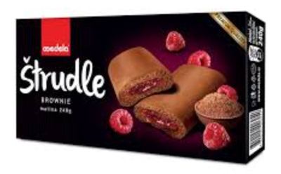 ŠTRUDLA - Brownie malina 240g