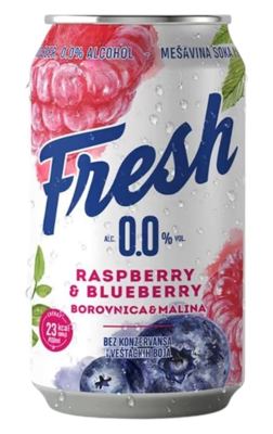 Jelen fresh borovnica malina 0.33 lim. #24
