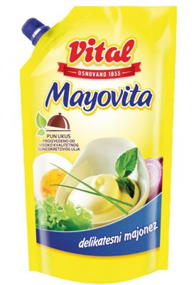 MAJONEZ MAYOVITA DELIKATES 270GR. DOJPAK VITAL
