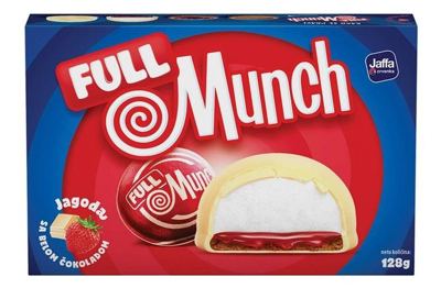 JAFFA FULL MUNCH JAGODA BELA ČOKOLADA 128 G