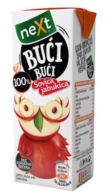 SOK VOCNI BUCI BUCI JABUKA 100% 0.2L
