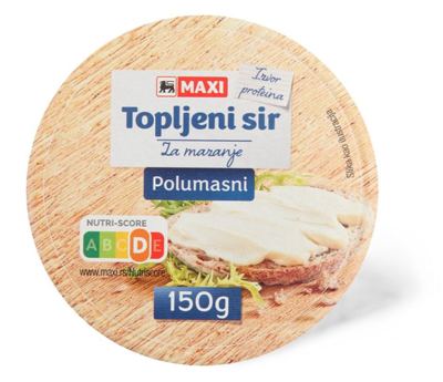 Sir topljeni Maxi porcija 150g