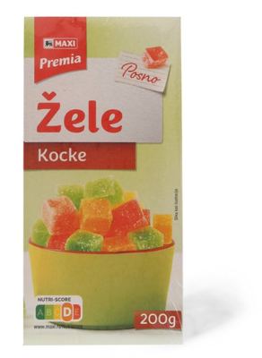 Zele kocka Maxi 200g