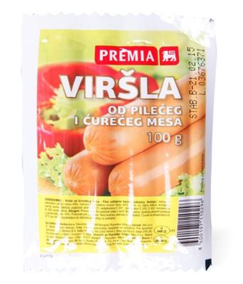 Pileca barena kobasica Maxi 100g