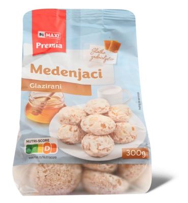Medenjaci glazirani Premia 300g
