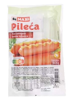 Kobasica pileca barena Maxi 500g
