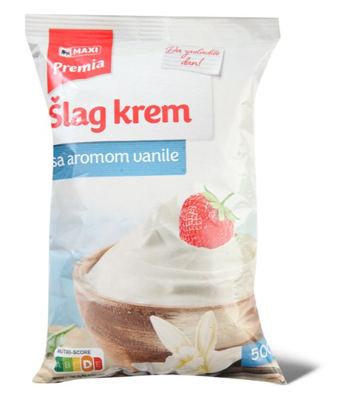 Slag krem aroma vanile 500g