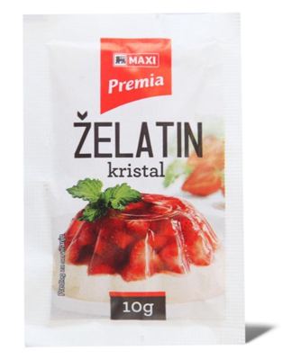 Zelatin kristal Maxi 10g