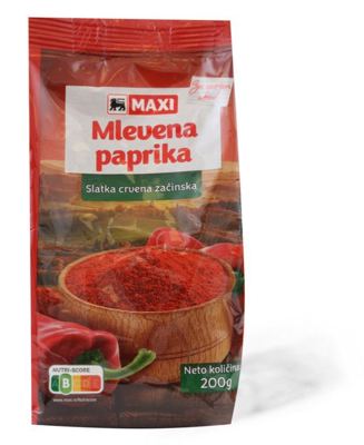 Zac.paprika slatka ml.crvena Maxi 200g