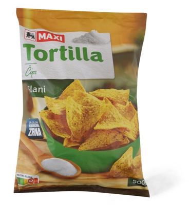 Tortilja chips slani Maxi 500g