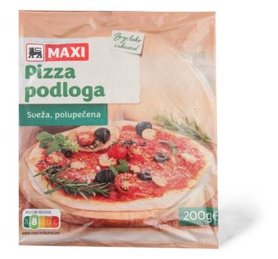 Podloga za pizzu Maxi 200g