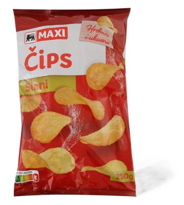 Cips slani Maxi 150g