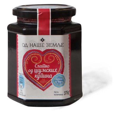 Slatko sumska kupina ONZ 375g