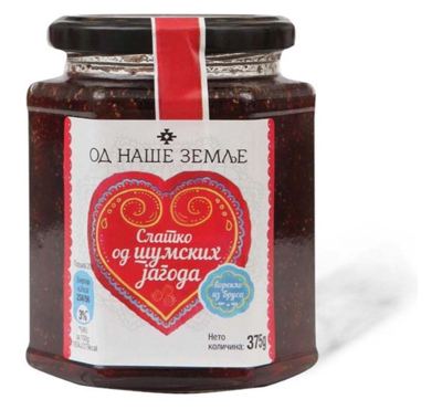Slatko sumska jagoda ONZ 375g