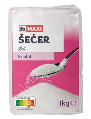 Secer kristal Maxi 1kg