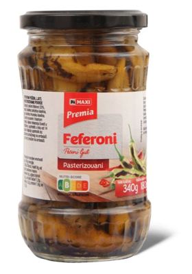 Feferone pecene pikant Maxi 340g