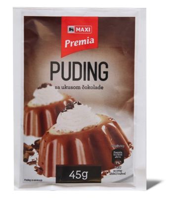 Puding cokolada Premia 45g