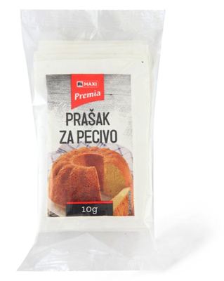 Prasak za pecivo Maxi 10x10g