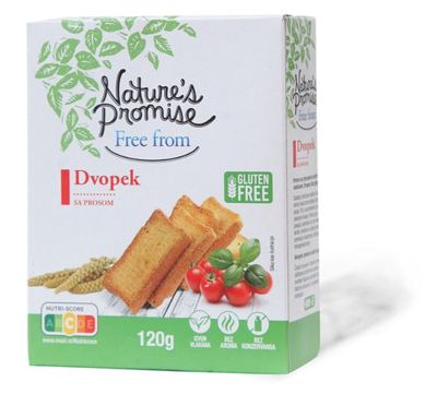 Dvopek proso NP 120g