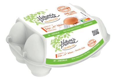 Kokosija jaja omega 3 Nature promise 6/1