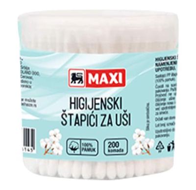 Stapici za usi Maxi 200kom