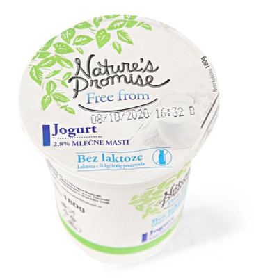 Jogurt bez lak. 2,8%mm 180g NP