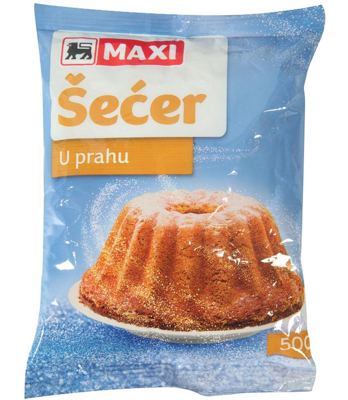 Secer u prahu Maxi 500g