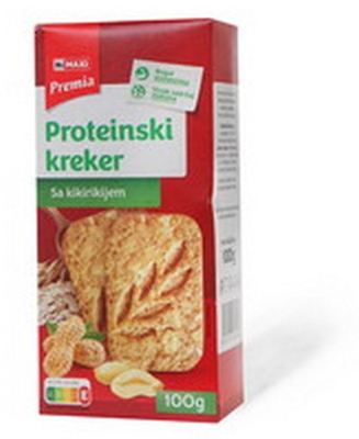 Kreker proteinski kikiriki Maxi 100g