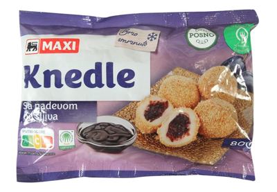 Smrz.knedle sa sljivama Maxi 800g