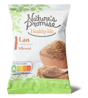 Mleveni lan Nature's Promise 100g
