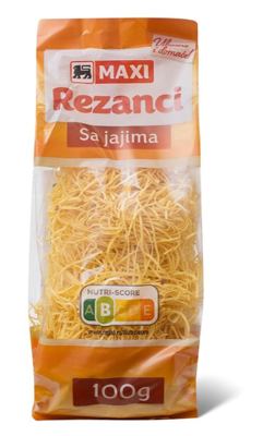 Rezanci sa jajima Maxi 100g