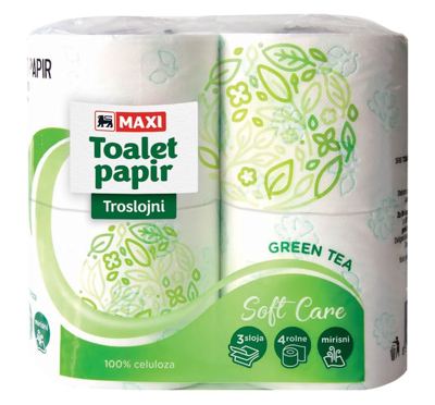 Toalet papir green tea Maxi 3sl 4/1