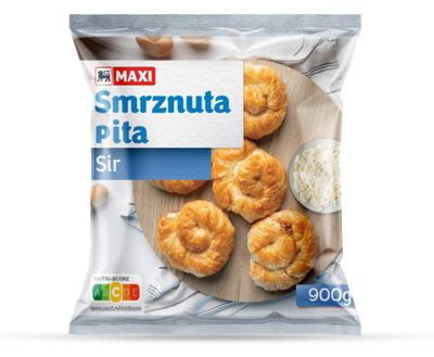 Smrznuta pita sa sirom Maxi 900g