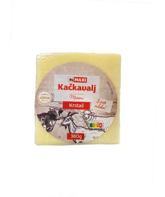 Kackav.mes.Krstas 3 vrste mleka Maxi380g