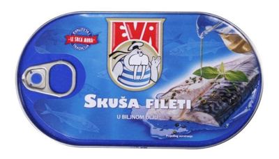 Skusa fileti u ulju Maxi 170g