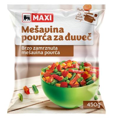 Smrznuta mesavina djuvec Maxi 450g