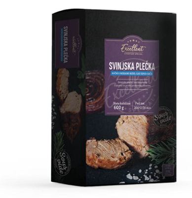 Svinjska plecka 600g