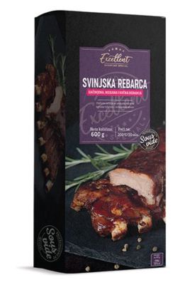 Svinjska rebra BBQ 600g